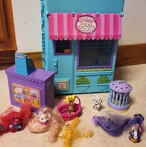 Vintage 1990s littlest pet shop store lot